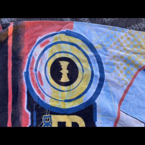 BATMAN -- VINTAGE 1998 BEACH TOWEL -- 30X60 -- ANIMATED SERIES - Picture 3 of 5